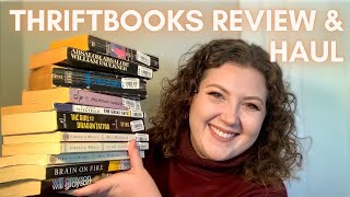 Review amp Haul of Thriftbookscom spoilerim obsessed hehe [upl. by Venuti]