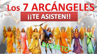 El Poder de Los 7 ARCANGELES nos ASISTEN AHORA‼️‼️ Decretos Cortos 🙏🏻 [upl. by Yaj]