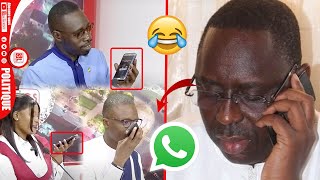 Audio fuité de Macky expl0se le plateau quotnék si internet bi di taxawalou kou diouk woko si ancien Pr [upl. by Attelra]