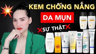 SỰ THẬT 9 KEM CHỐNG NẮNG CHO DA MỤN DA TREATMENT  Phần 3 [upl. by Ellekim994]