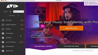Avid Media Composer  First  Installation and Download [upl. by Yeslaehc]