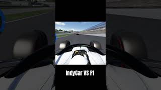 IndyCar VS F1 Car automobile racing f1 indycar shorts [upl. by Bohlen12]