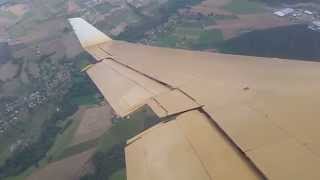 Silk Way Business Aviation B727200 Takeoff from Geneva  Window View [upl. by Hoebart]