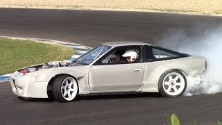 1000HP VR38DETT Nissan 200SX S13  First Drifting Test [upl. by Roley]