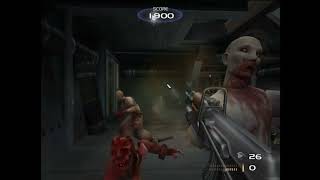 TimeSplitters 2  Custom Map  Derelict Hall Zombies PC no commentary [upl. by Dnivra]