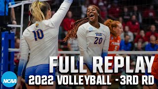 Pitt vs Florida 2022 NCAA volleyball regional semifinals  FULL REPLAY [upl. by Georgetta935]