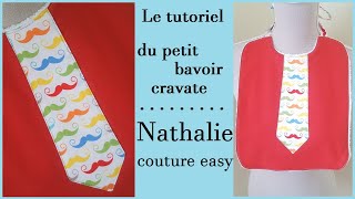 Le tutoriel de mon petit bavoir cravate [upl. by Sacken]