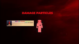 Custom Damage particles for HIVE MCPE DOESNT WORK ON LATEST [upl. by Doy791]