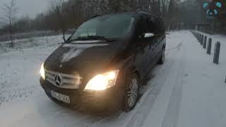 MercedesBenz Viano 30 CDI W639 Snowdrift Germany [upl. by Frangos]