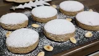 COMO HACER POLVORONES CASEROS DE ALMENDRA RICOS Y SÚPER FÁCILES [upl. by Melloney]