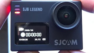 SJCAM  SJ6 Legend 4K Action Camera Review [upl. by Fernandina]