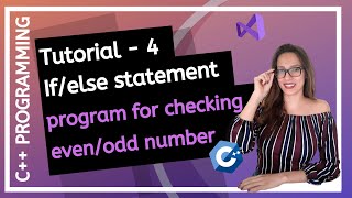 C FOR BEGINNERS 2020  Ifelse statement check oddeven number flowchart PROGRAMMING TUTORIAL [upl. by Savdeep]