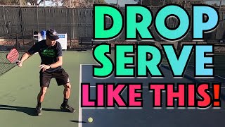 NEW 2021 Pickleball Serve Rules PLUS Drop Serve TUTORIAL [upl. by Nels]