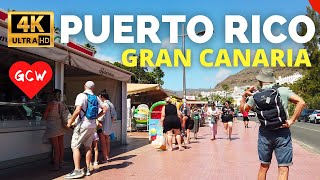 PUERTO RICO Gran Canaria April 2024🔴Beach to Bus Station [upl. by Korman]