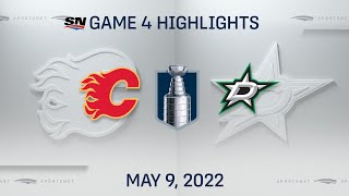 NHL Game 4 Highlights  Flames vs Stars  May 9 2022 [upl. by Nylrem]