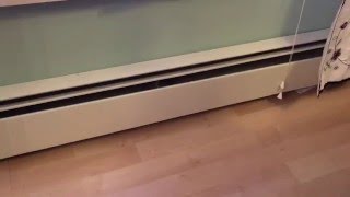 How To Bleed Trapped Air From Baseboard Heater [upl. by Leruj]