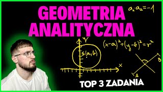 GEOMETRIA ANALITYCZNA  poziom podstawowy [upl. by Ecinereb280]