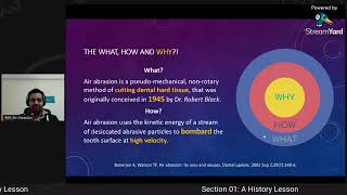 Kaizen Show Episode 01  Air Abrasion in Dentistry [upl. by Robaina99]