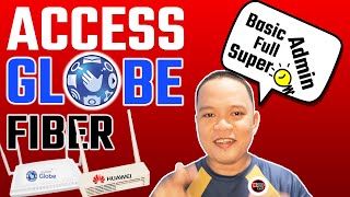 How to ACCESS GLOBE at HOME FIBER admin full admin and superadmin  Tagalog  Kuya IT [upl. by Enilrac763]