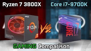 Ryzen 7 3800X vs Core i79700K Benchmark Leaks [upl. by Aleuqahs]