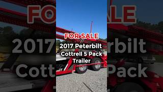 Dont miss out on this 2017 Peterbilt with a Cottrell 5 Pack Trailer 👀 ytshorts trucksales [upl. by Llesig]