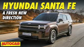 New Hyundai Santa Fe review  Will you buy it over a Toyota Fortuner  First Drive  Autocar India [upl. by Mcquade378]