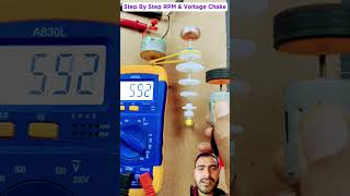 High RPM increase with gear work automobile dcmotor diy dcmoter engineering shorts experiment [upl. by Anes]