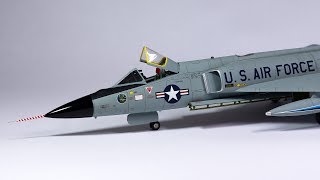 Revell 148 Convair F106A Delta Dart 318th FIS  PHOTO BUILD [upl. by Ravert484]