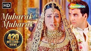 Mubarak Mubarak  मुबारक हो तुमको ये शादी  Haan Maine Bhi Pyaar Kiya  Bollywood Shaadi Songs [upl. by Rifkin]