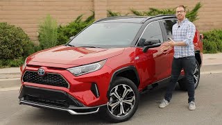 2021 Toyota RAV4 Prime Test Drive Video Review [upl. by Ducan593]