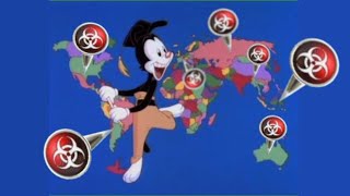 Yakkos World Plague inc Bubbles Yakko from Animaniacs [upl. by Karylin]