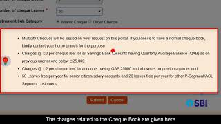 How Do I Apply for a Cheque Book Online [upl. by Kynan498]