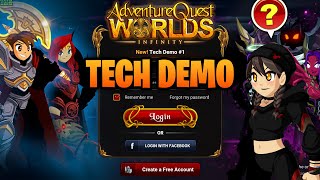 AQW Infinity Tech Demo AQW Playable at 60 FPS [upl. by Ahsak71]