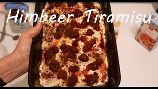 Leckeres Rezept Tiramisu  Himbeeren Kuchen selber machen  Beautiful Cake Recipe [upl. by Longo]