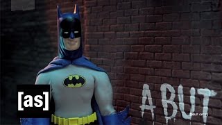 Batman Faces Palindrome  Robot Chicken  Adult Swim [upl. by Annodal]