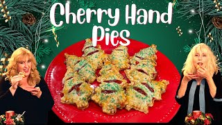 These Cherry Hand Pies are ONLY 4 Ingredients and SO delicious [upl. by Pall345]