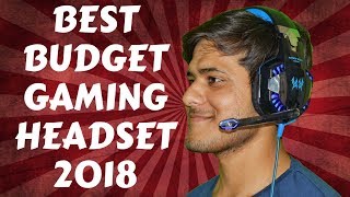 Best Budget Gaming Headset Rs1200 For PS4 PC LAPTOP2018 [upl. by Tirma]