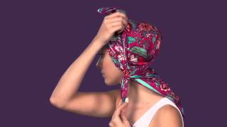 How To Tie A Scarf  Scarf Styling Guide The Boho Head Wrap [upl. by Ennayelhsa524]