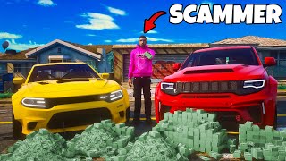 I spent 24 hours as a SCAMMER in GTA 5 RP [upl. by Brine]