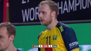 IHF World Mens Handball Championship 2021 Final Denmark  Sweden Full match [upl. by Maggio]