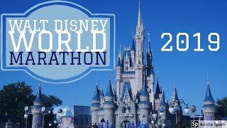 Walt Disney World Marathon 2019 [upl. by Ainnos]