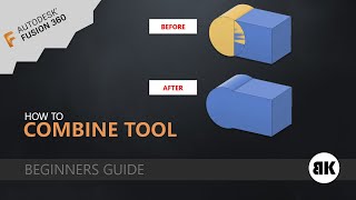 Fusion 360 Combine tool Update 2020 [upl. by Didi]