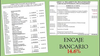 Encaje Bancario  Contabilidad Bancaria [upl. by Suirtemid]