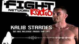 KALIB STARNES on UFC DEPARTURE [upl. by Rollo]