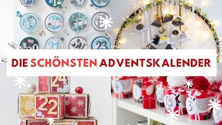 6 DIY ADVENTSKALENDER zum Nachmachen [upl. by Ahgem]