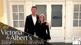 Victoria and Alberts at the Grand Floridian at Disney World  Disney Dining Review [upl. by Ermey]