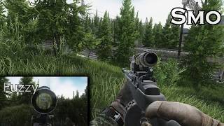 Gameplay with 2 cameras some killing on Customs Escape From Tarkov [upl. by Htebaras]