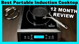 The BEST Portable Induction Cooktop  Duxtop Professional 1800 Watt Burner Review [upl. by Hunger]