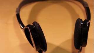 JVC HAL50 Lightweight Headphones Review [upl. by Sibell200]