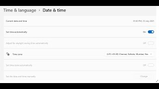Windows 11 How To Change Date Time And Time Zone [upl. by Orsa555]